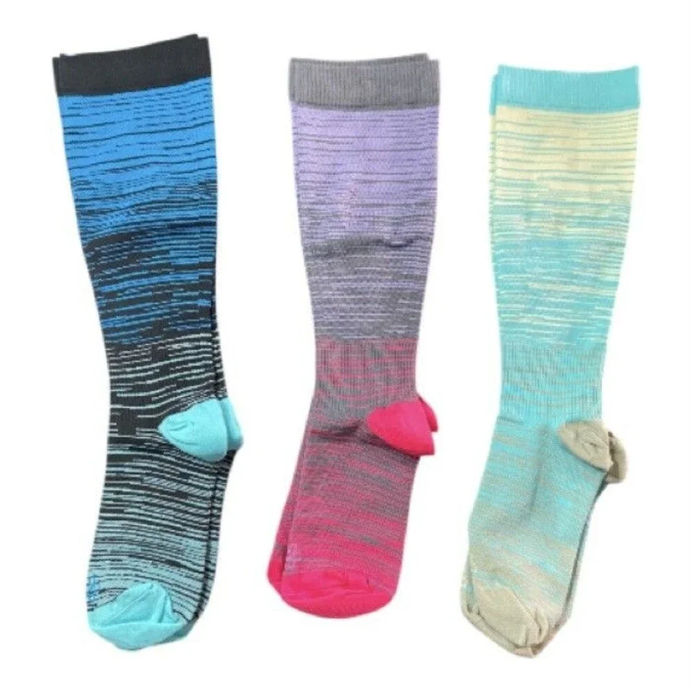 Doctor's Select New 3 Pairs Compression Socks Extra Wide Calf